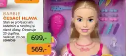 Dráčik Barbie česací hlava nabídka