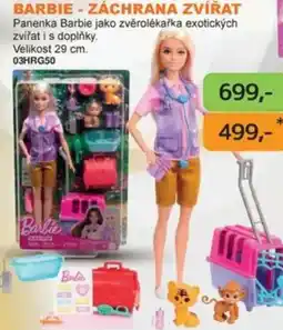 Dráčik Barbie - záchrana zvířat nabídka