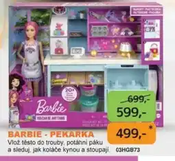 Dráčik Barbie - pekarka nabídka