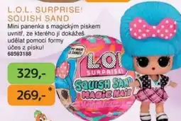 Dráčik L.o.l. surprise! squish sand nabídka