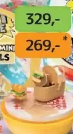 Dráčik Miniverse - jídlo nabídka