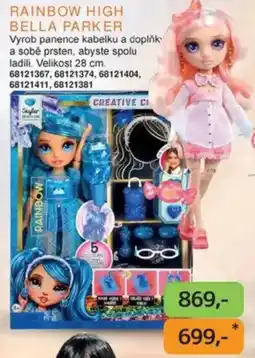Dráčik Rainbow high bella parker nabídka