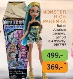 Dráčik Monster high panenka nabídka