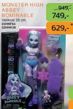 Dráčik Monster high abbey bominable nabídka
