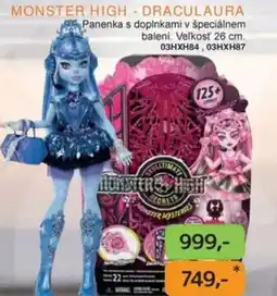 Dráčik Monster high - draculaura nabídka