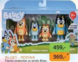 Dráčik Bluey - rodina nabídka