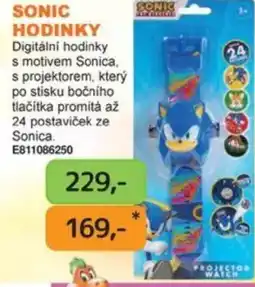 Dráčik Sonic hodinky nabídka