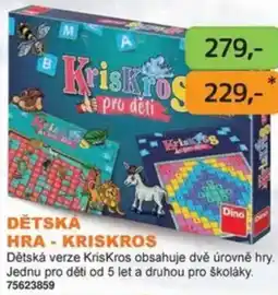 Dráčik Dětská hra - kriskros nabídka