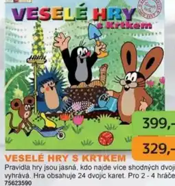 Dráčik Veselé hry s krtkem nabídka