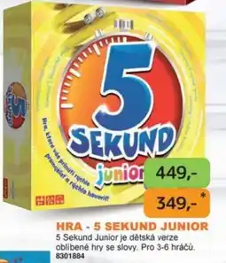 Dráčik Hra - 5 sekund junior nabídka