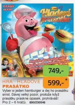 Dráčik Hra - hladové prasátko nabídka