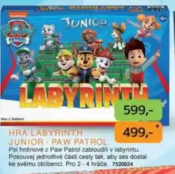 Dráčik Hra labyrinth junior paw patrol nabídka