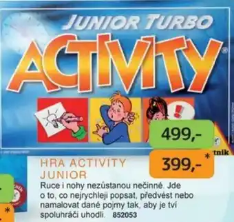 Dráčik Hra activity junior nabídka