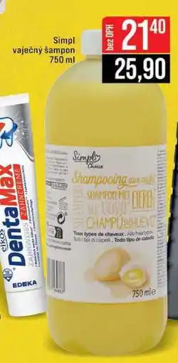 Jip Simpel vaječný šampon 750 ml nabídka