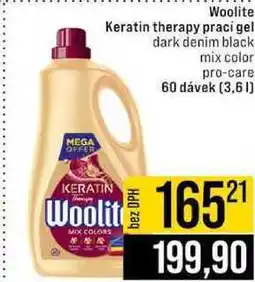 Jip Woolite Keratin therapy prací gel 60 dávek nabídka