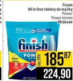 Jip Finish All in One tablety do myčky 48 dávek nabídka