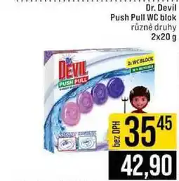 Jip Dr. Devil Push Pull WC blok 2x20 g nabídka