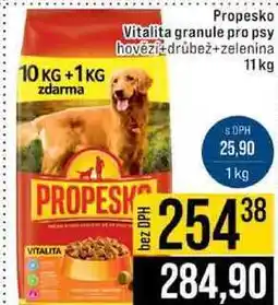 Jip Propesko Vitalita granule pro psy 11 g nabídka