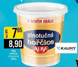 Jip ALBA Hořčice plnotučná nabídka