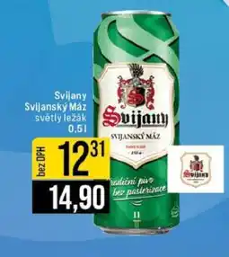 Jip Svijany Svijanský Máz světlý ležák 0,5 l nabídka