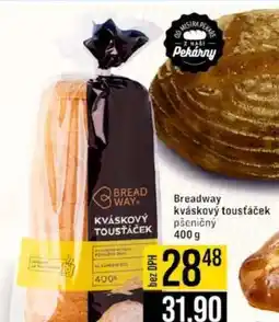 Jip BREADWAY Kváskový tousťáček nabídka