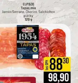 Jip ELPOZO Tapas mix nabídka