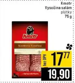 Jip Kmotr Vysočina salám plátky nabídka