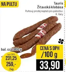 Jip Tauris Žitavská klobása nabídka