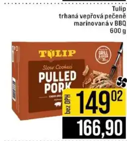Jip Tulip trhaná vepřová pečeně marinovaná v BBQ nabídka