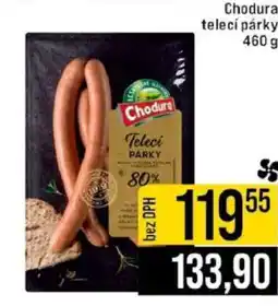 Jip Chodura telecí párky nabídka