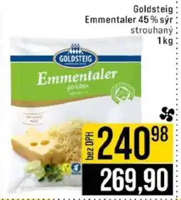 Jip Goldsteig Emmentaler 45% sýr strouhaný nabídka