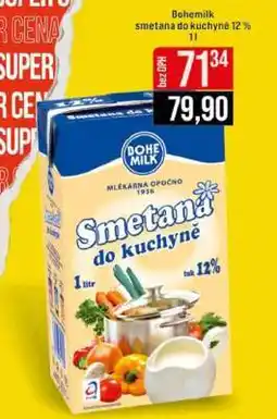 Jip Bohemilk smetana do kuchyně 12 % nabídka
