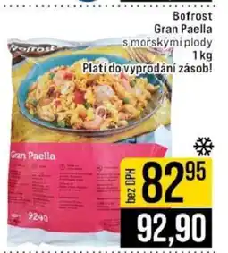 Jip Bofrost gran paella nabídka