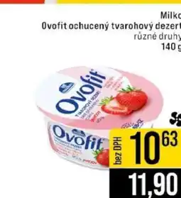 Jip Ovofit ochucený tvarohový dezert nabídka