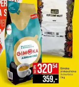 Jip Gimoka zrnková káva Armonioso 1kg nabídka