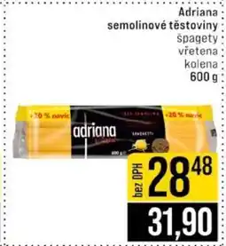 Jip Adriana Semolinové těstoviny nabídka