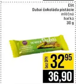 Jip Elit Dubai čokoláda pistácie nabídka