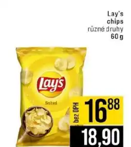 Jip Lay’s chips nabídka