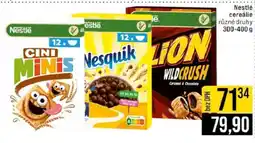 Jip Nestlé cereálie nabídka