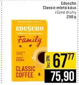 Jip EduScho Classic mletá káva nabídka