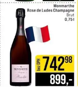 Jip Monmarthe Rose de Ludes champagne nabídka
