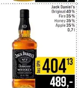 Jip Jack Daniel‘s nabídka