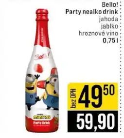 Jip Bello! Party nealko drink nabídka