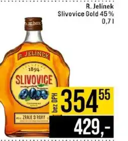 Jip R. Jelínek Slivovice Gold 45 % nabídka