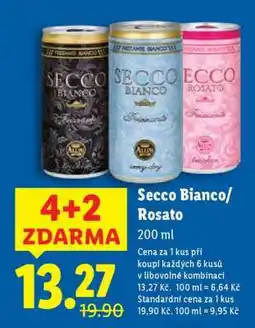Lidl SECCO BIANCO ROSATO nabídka