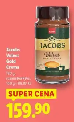 Lidl JACOBS VELVET GOLD CREMA nabídka