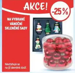 Globus Na vybrané vánoční skleněné sady nabídka