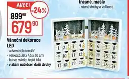 Globus Vánoční dekorace LED nabídka