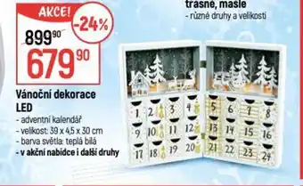 Vánoční dekorace LED