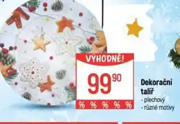 Globus Dekorační talíř nabídka